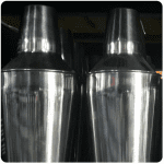 Stainless steel cocktail shakers 750ml