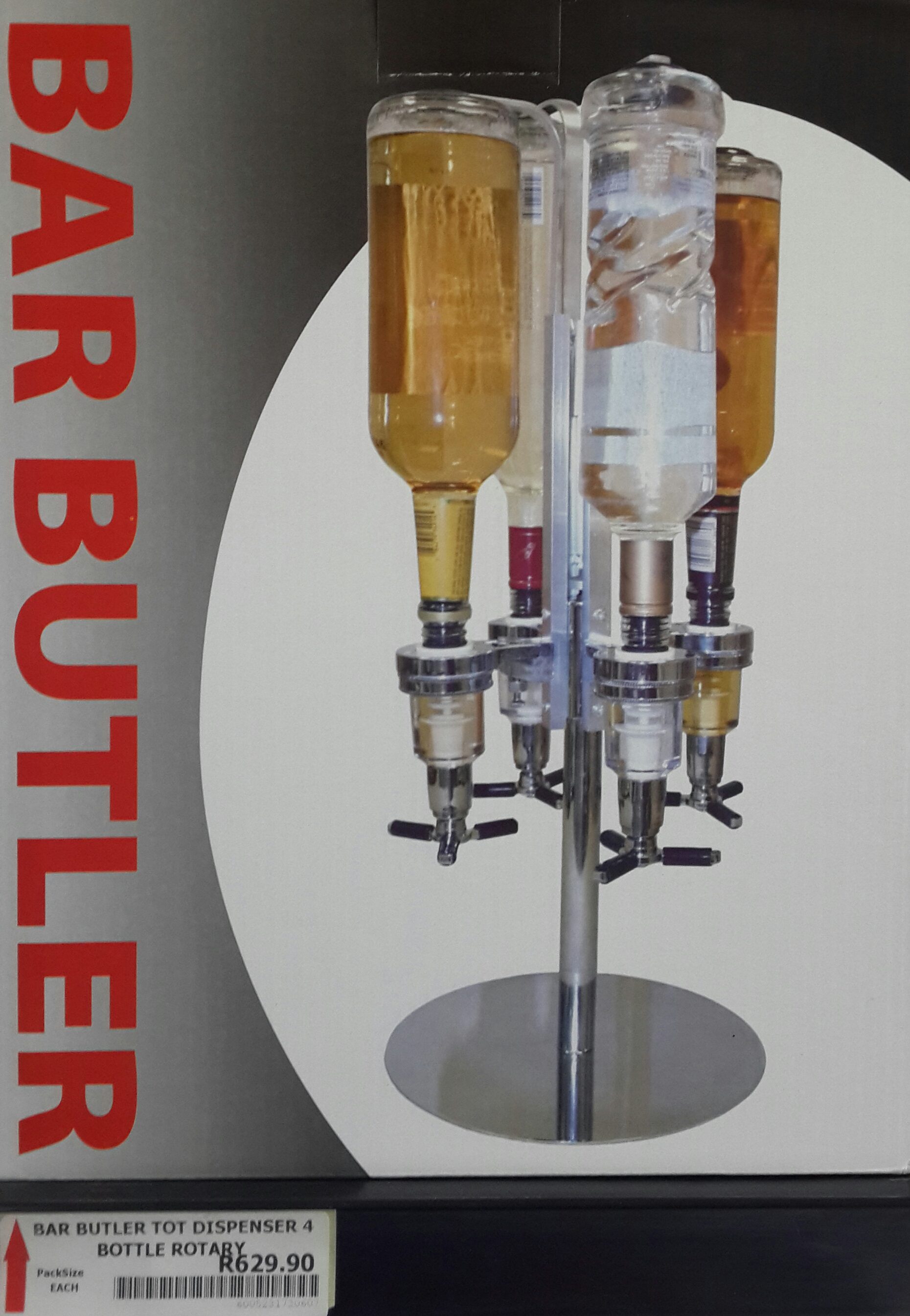 Tot dispenser 4 bottle rotary - Image 2